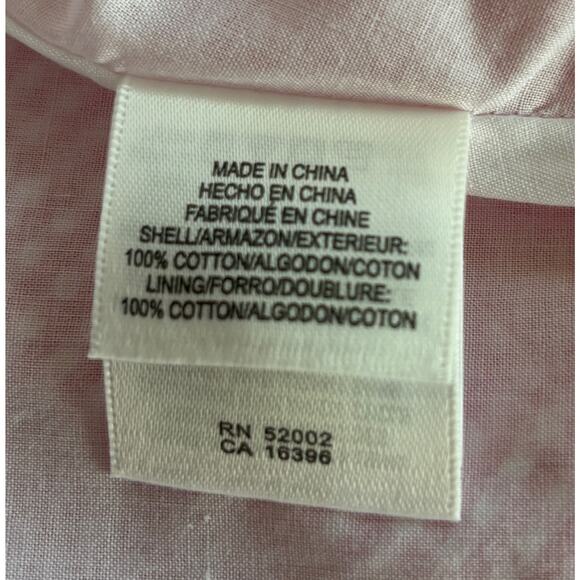 Liz Claiborne New York Pink Gingham Sleeveless Lined Side Zip Midi Dress Size 10 - Picture 13 of 14